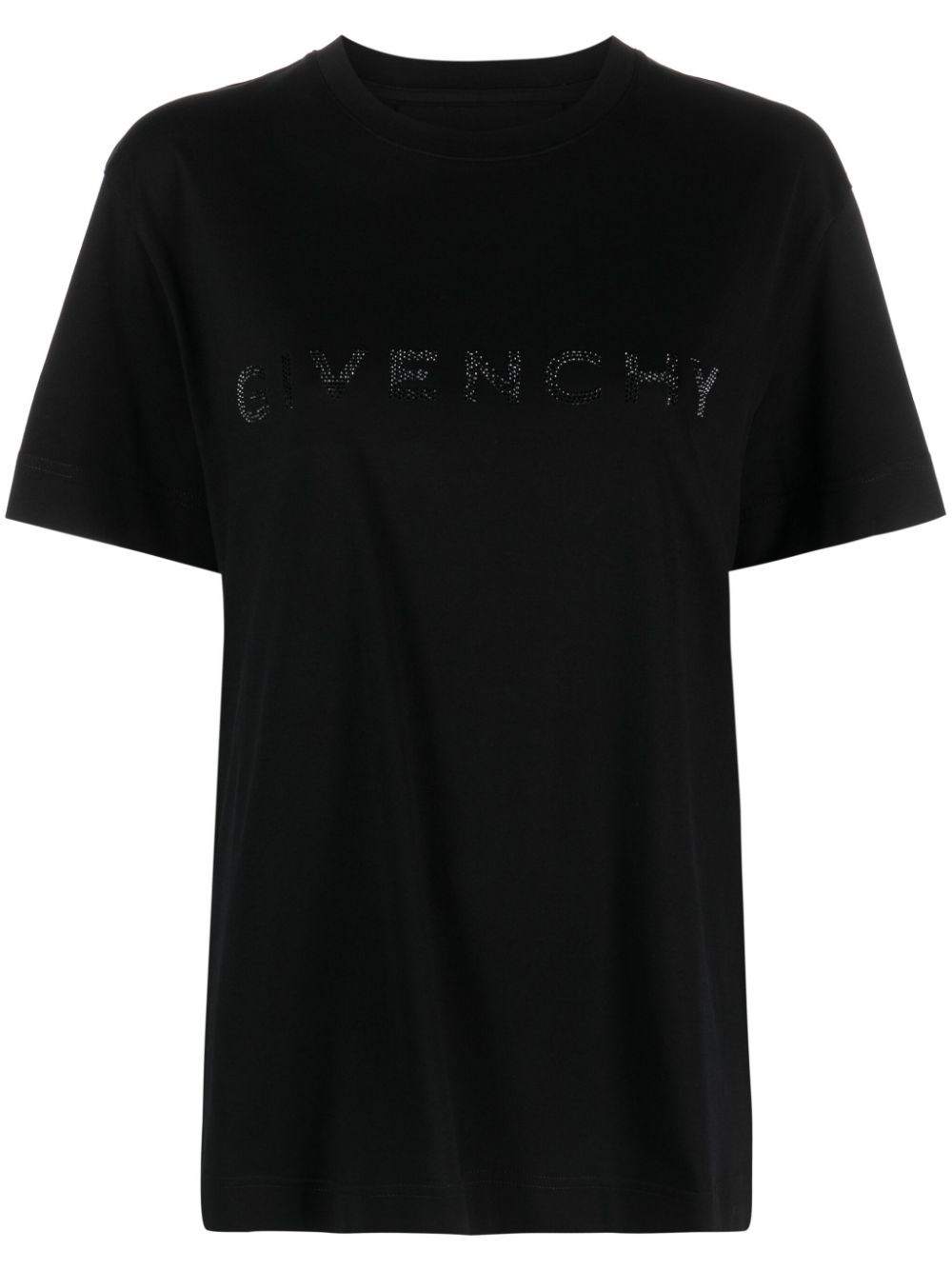 Shop Givenchy T-shirt A Maniche Corte In Cotone. In Black