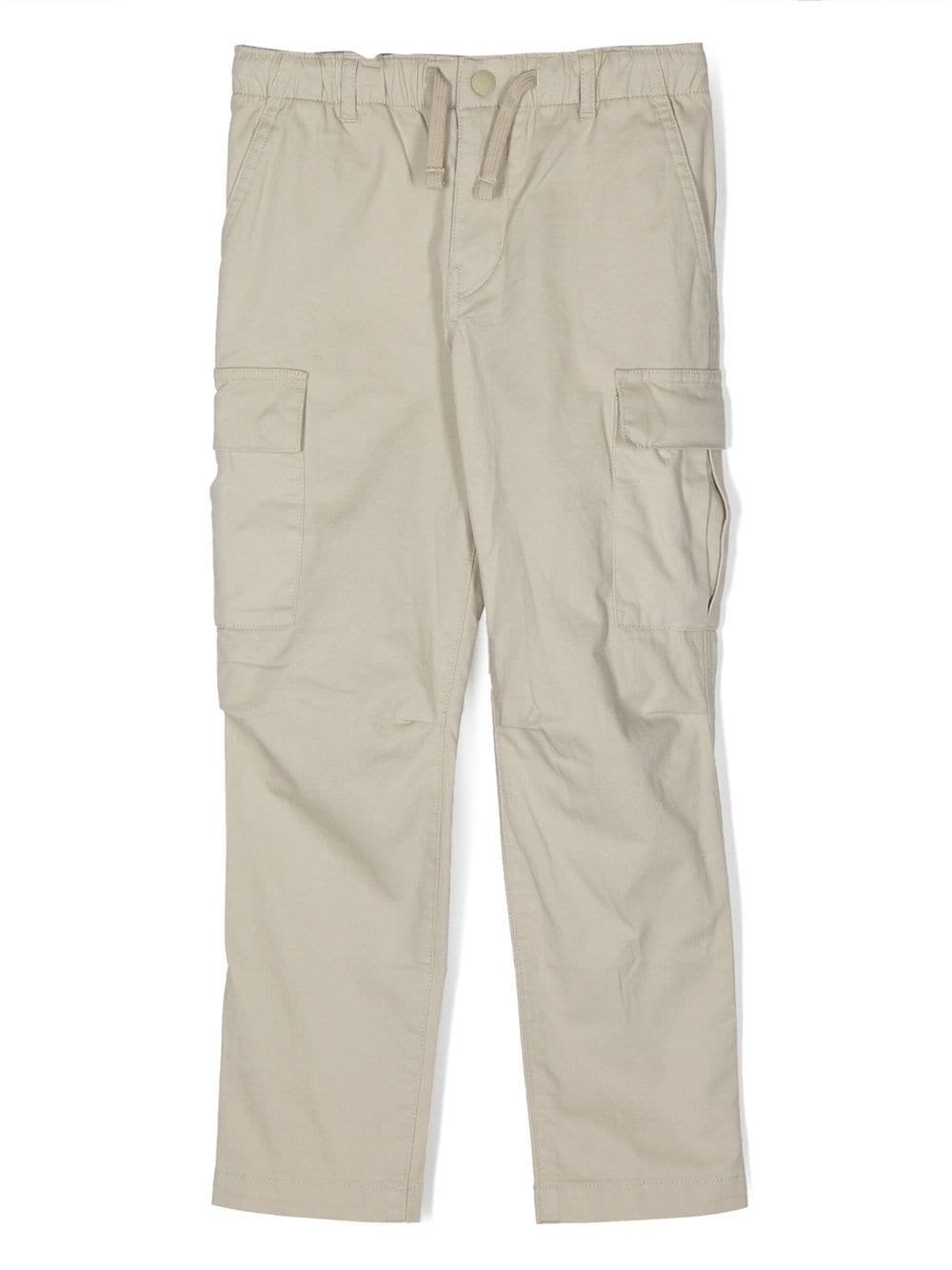Shop Polo Ralph Lauren Cargo Con Coulisse In Gray