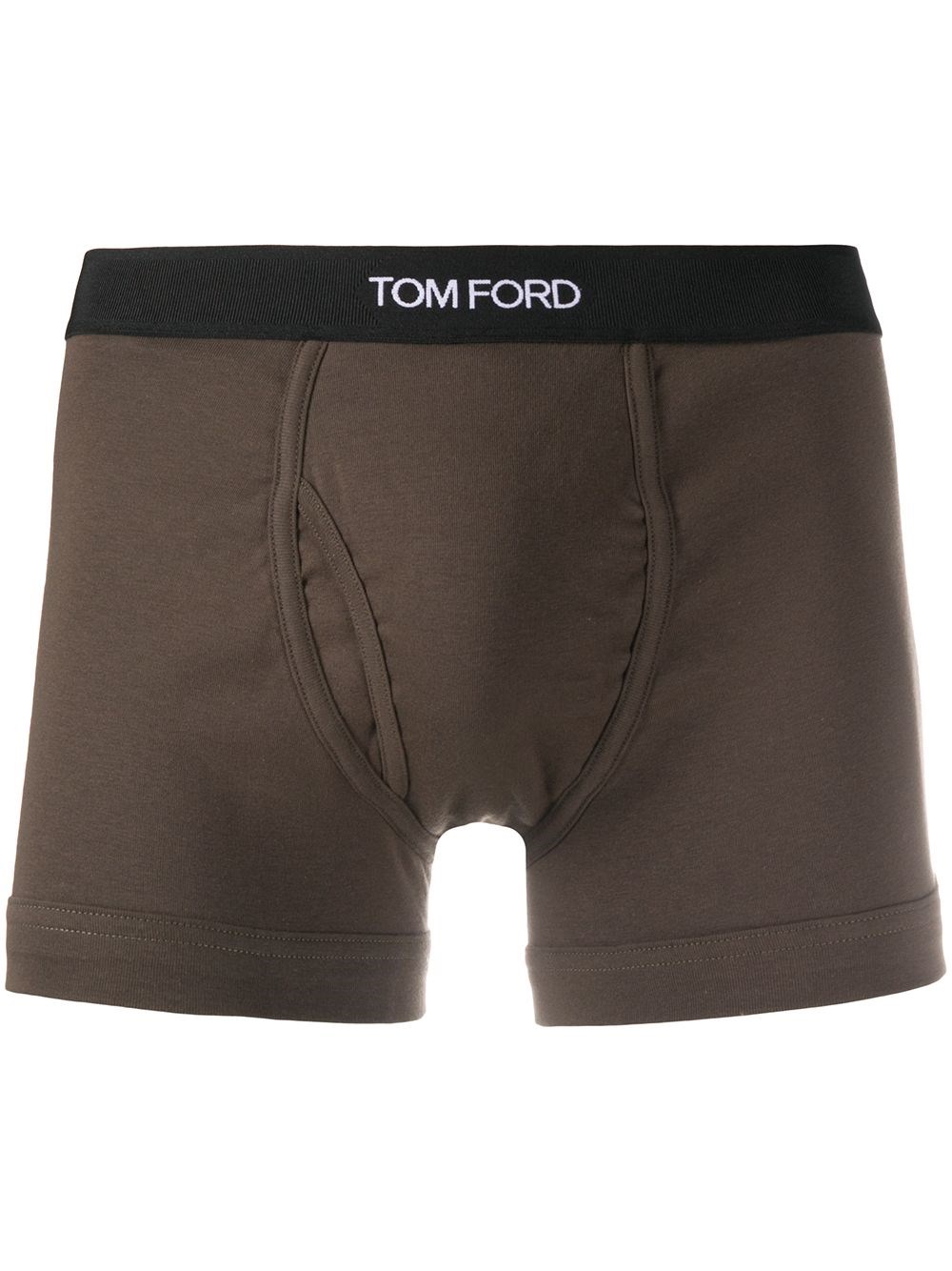Tom Ford Boxer Con Stampa In Brown