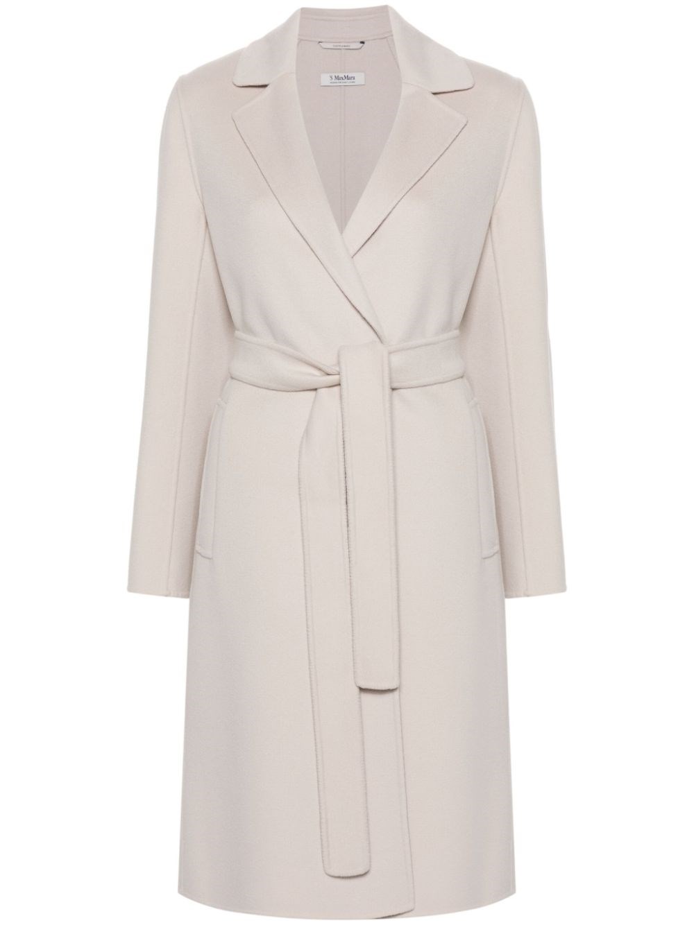 's Max Mara Chalk Wool Elisa Coat In White
