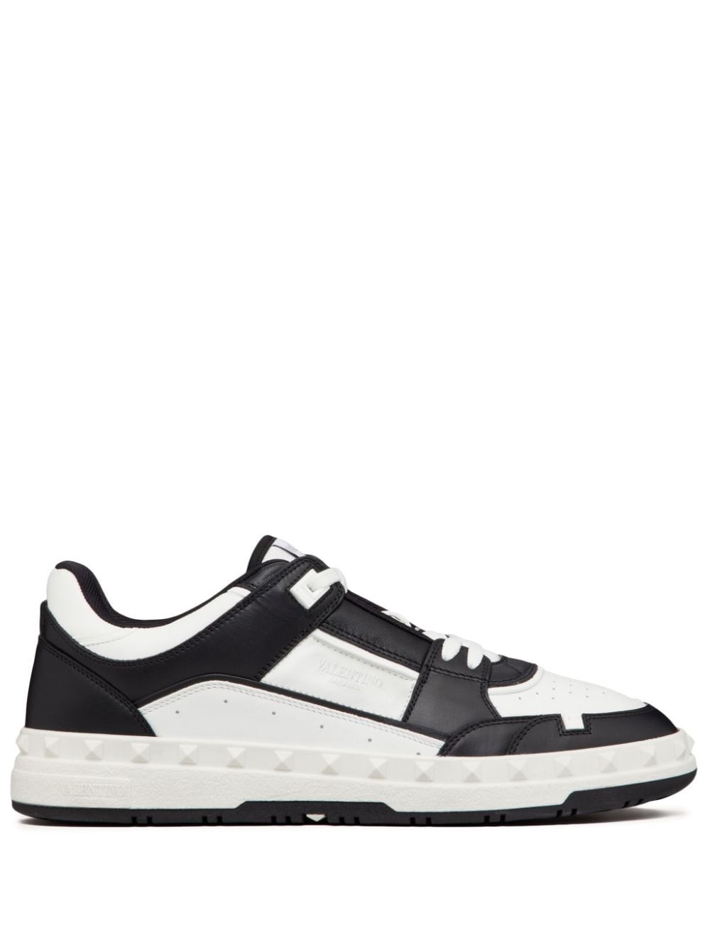 Shop Valentino Sneakers Freedots In Black