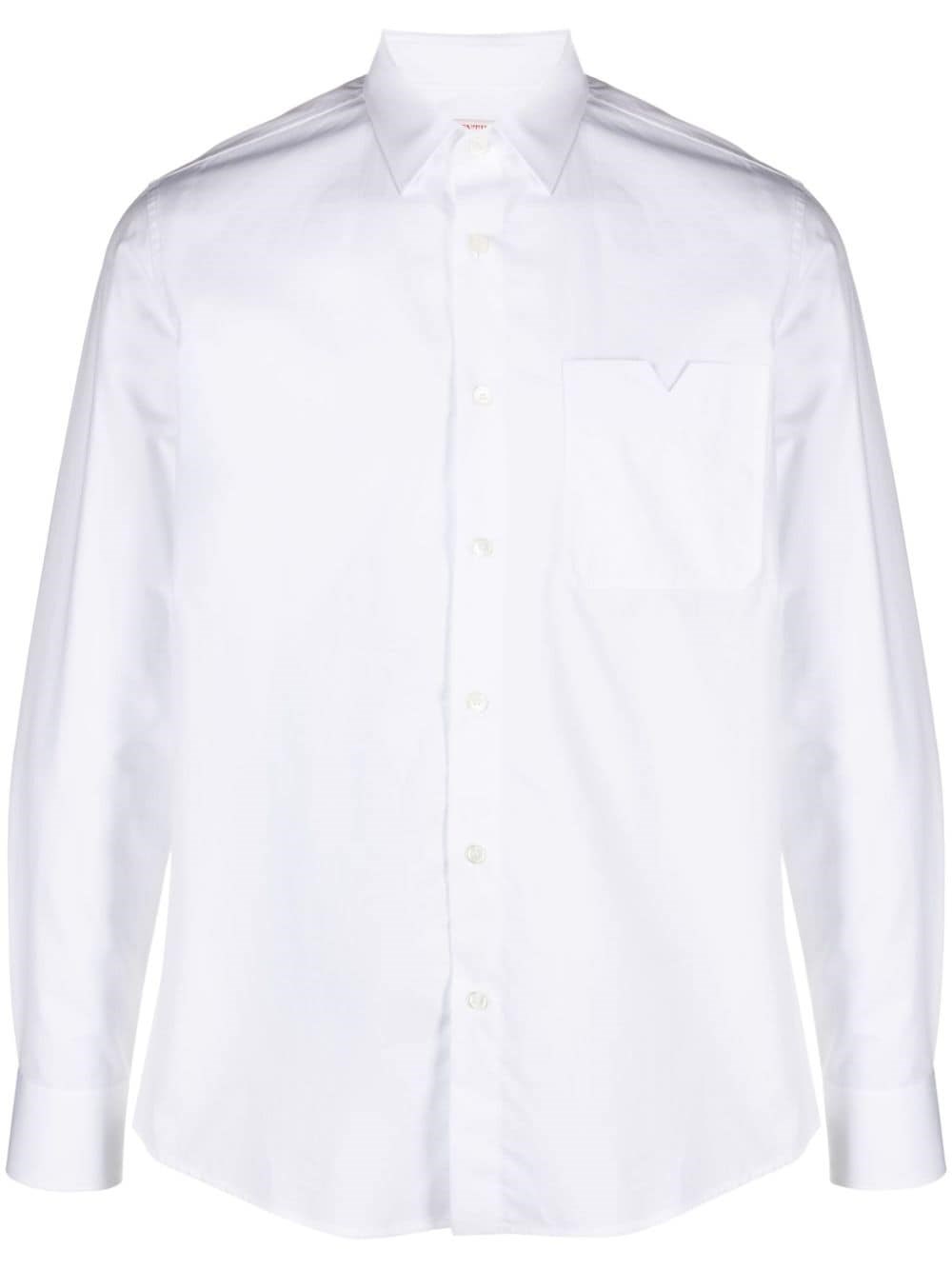 Shop Valentino Camicia In White