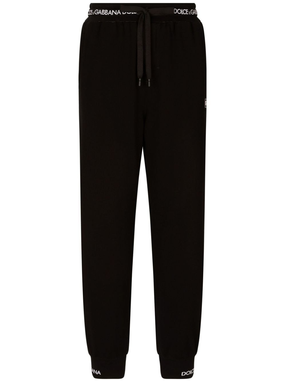 Shop Dolce & Gabbana Pantaloni Sportivi In Black