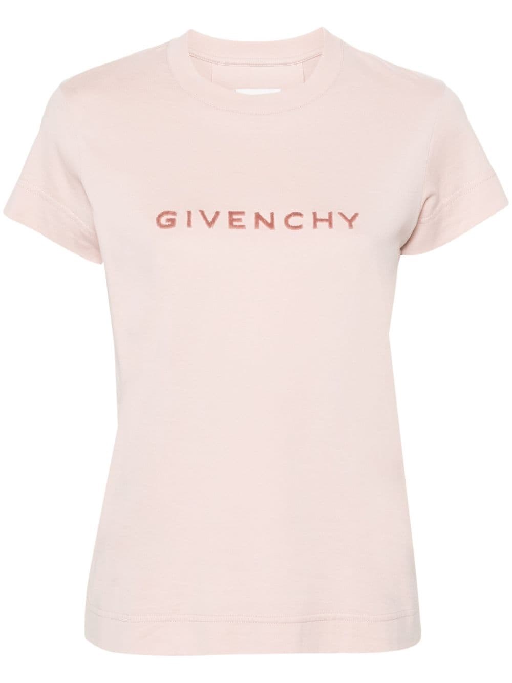 Givenchy T-shirt Con Stampa In Pink