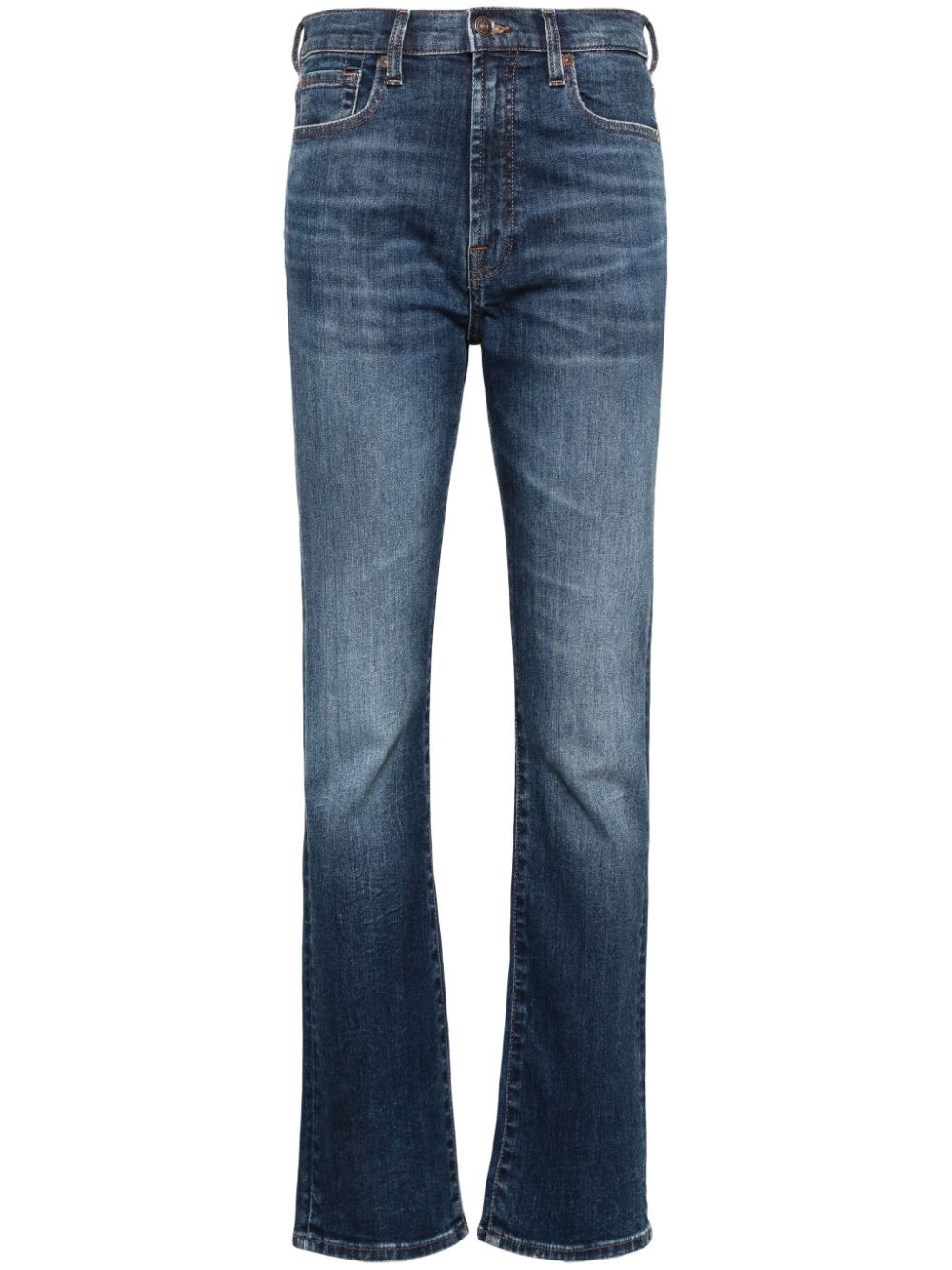 7 For All Man Kind Easy Slim Retro Jeans In Blue