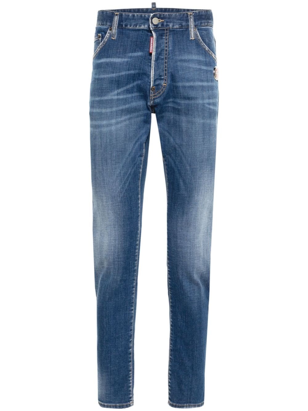 Dsquared2 Jeans Skinny In Blue