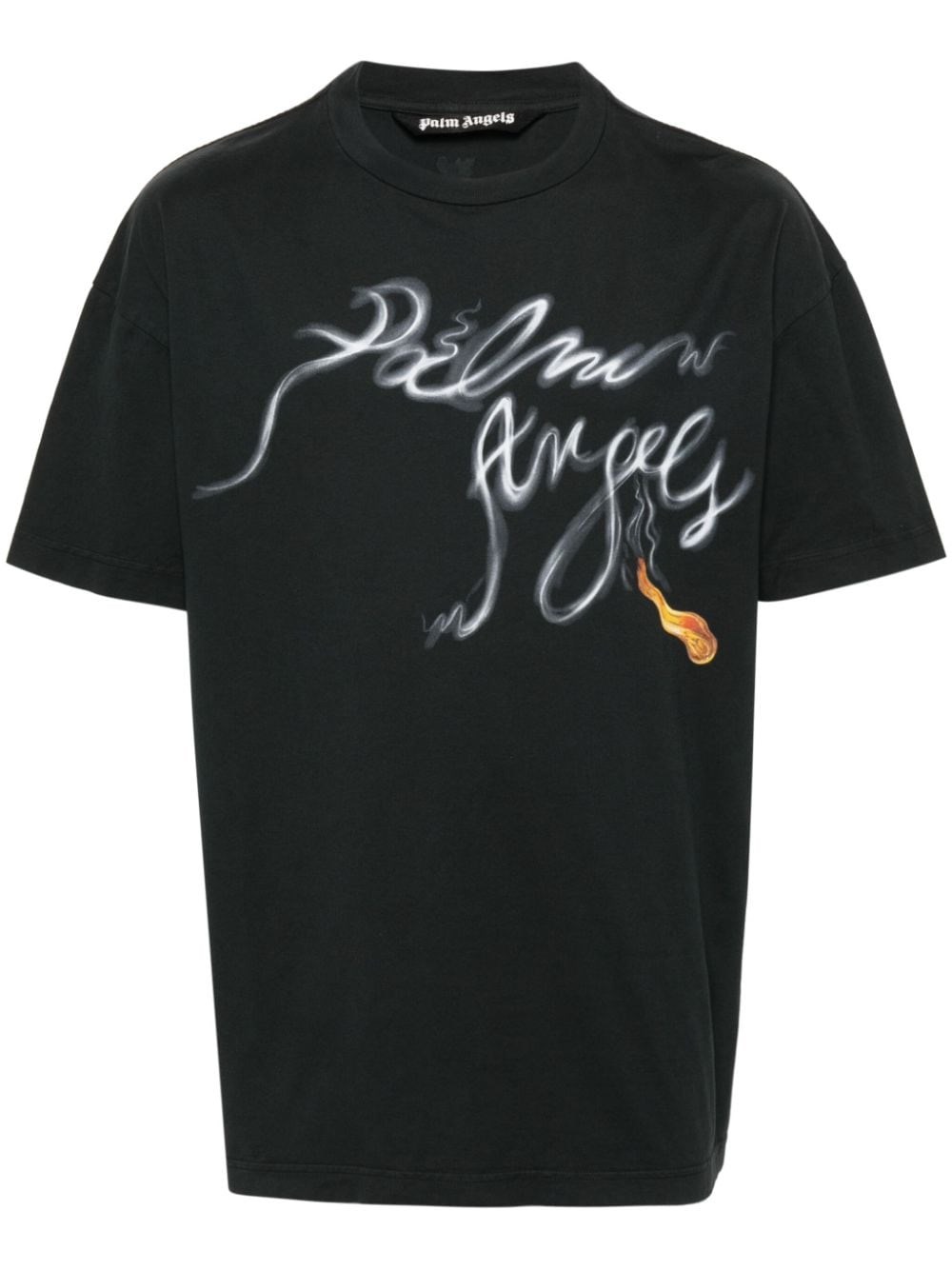 Shop Palm Angels T-shirt Foggy In Black