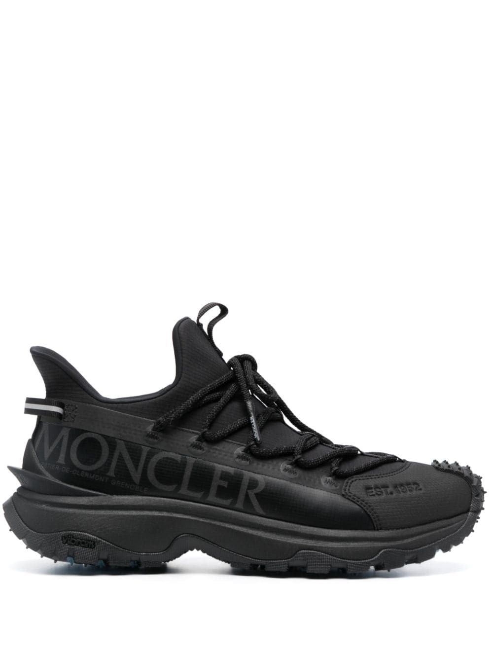Shop Moncler Sneakers Trailgrip Lite2 In Black