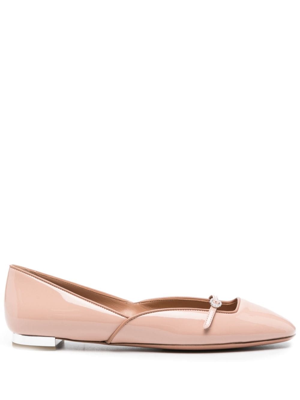 Aquazzura Ballerine Soul Sister In Pelle In Pink