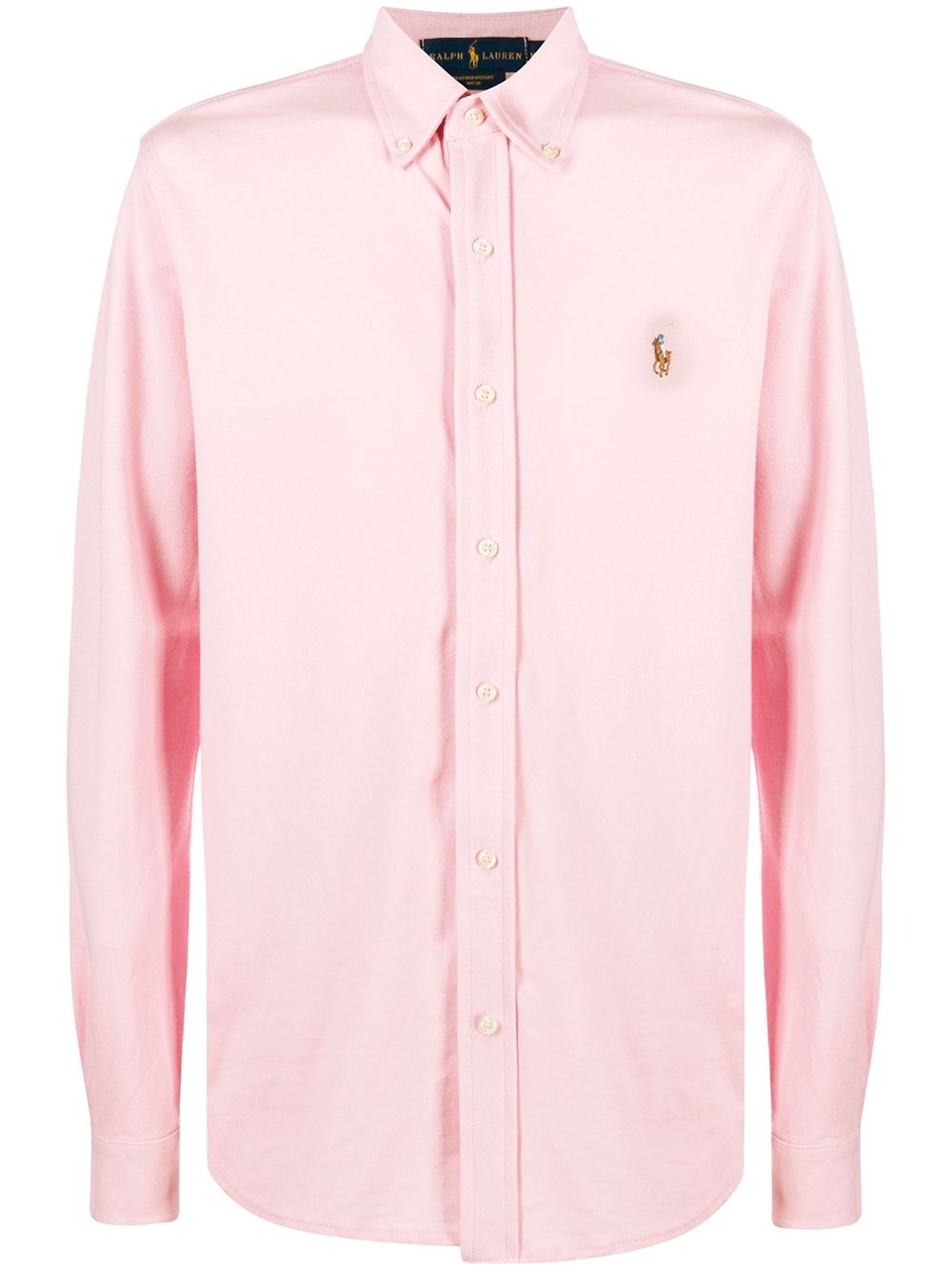 Polo Ralph Lauren Uomo Rosa Camicia Oxford