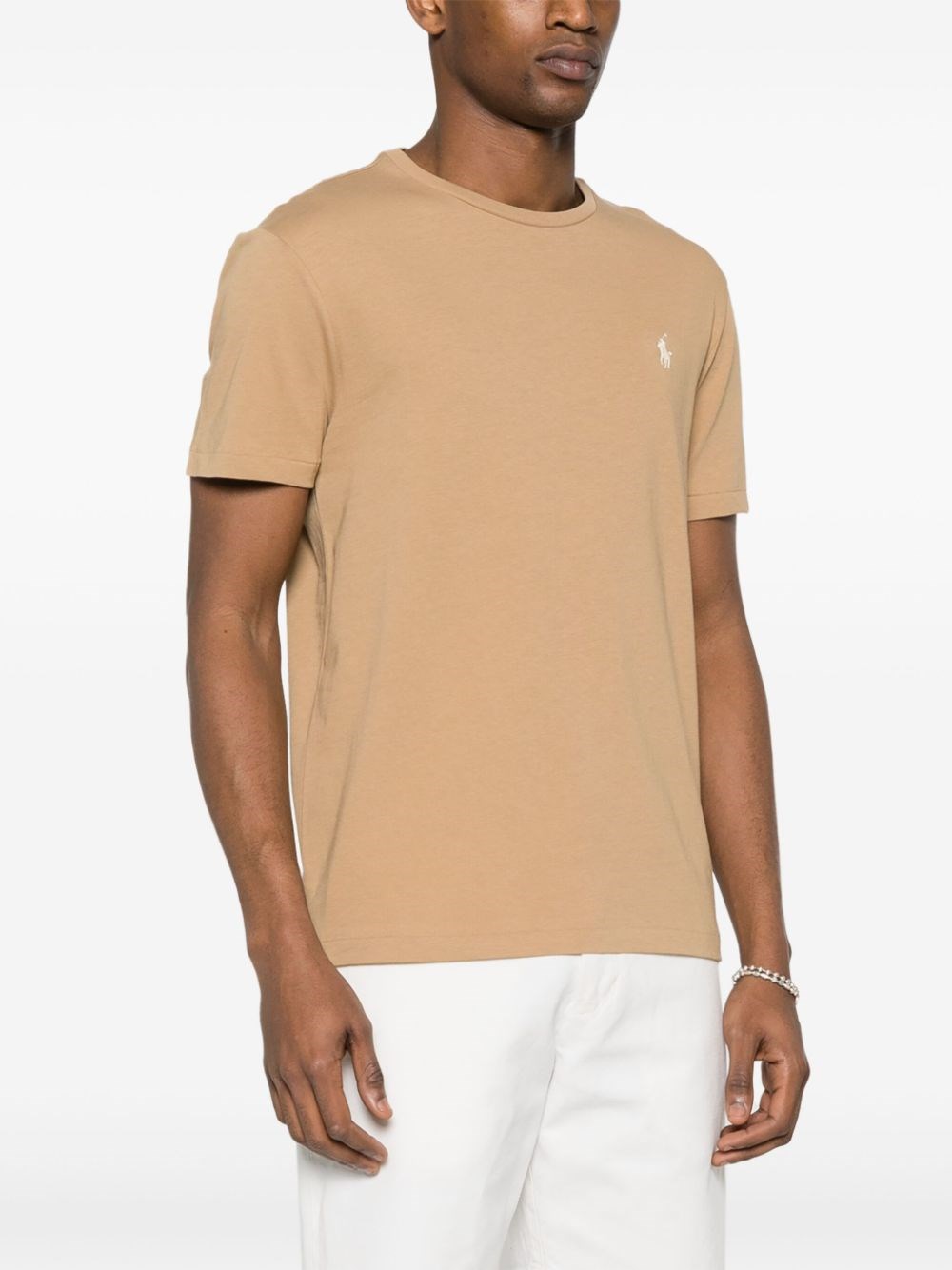 Shop Polo Ralph Lauren T-shirt Polo Pony In Brown