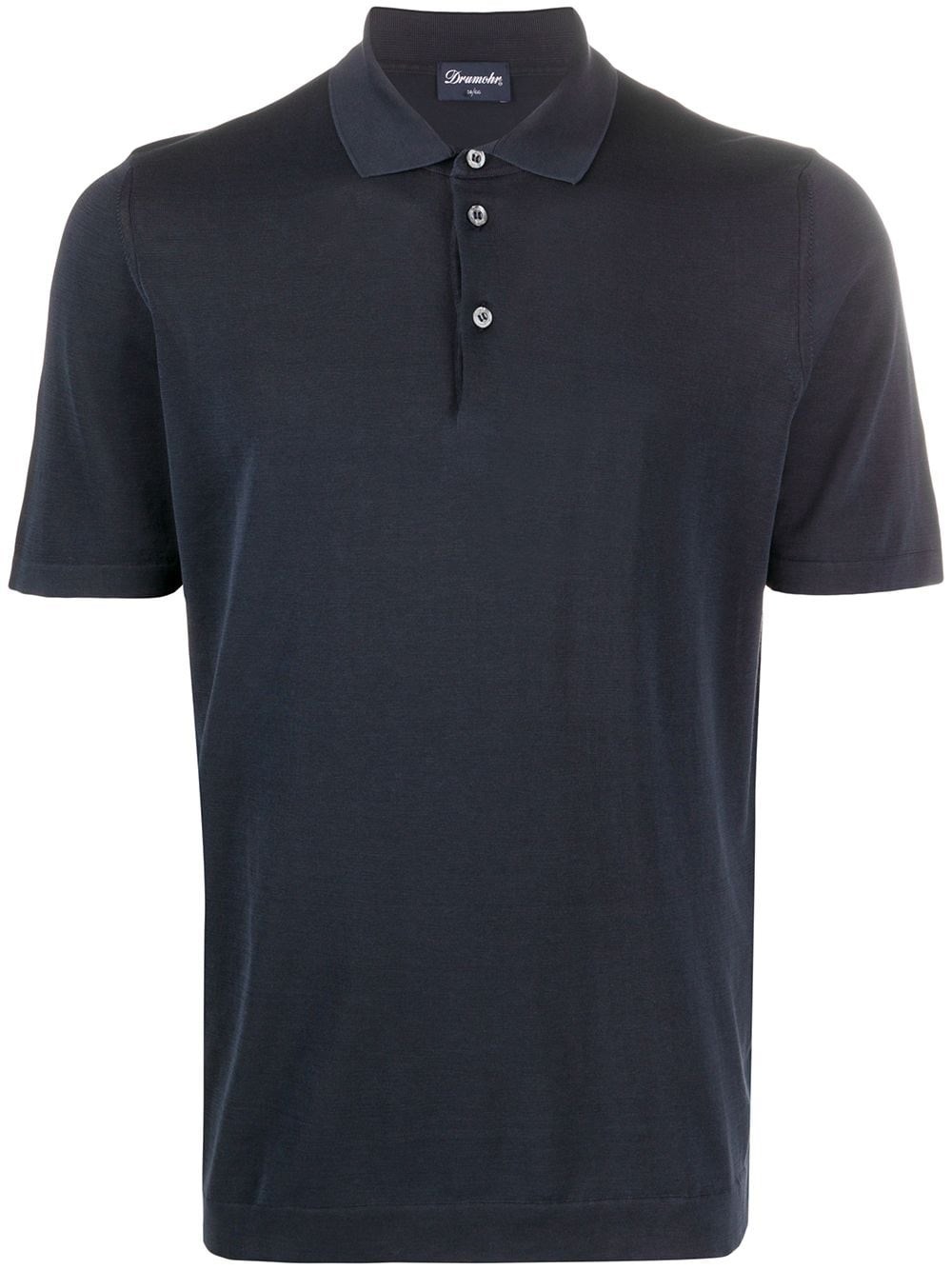 Drumohr Polo In Blue