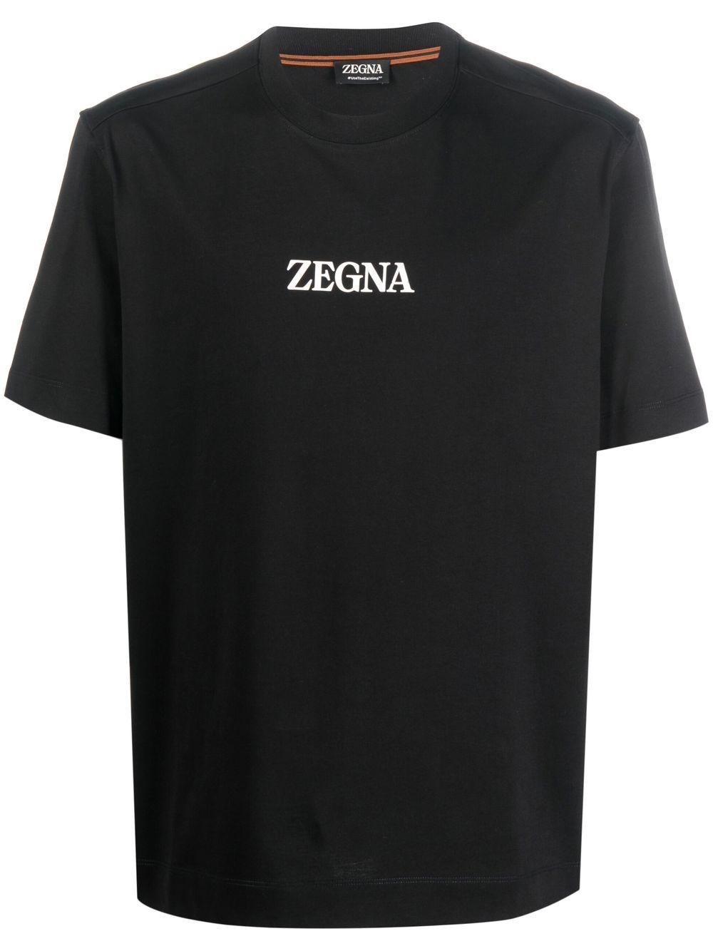 Zegna T-shirt In Nero