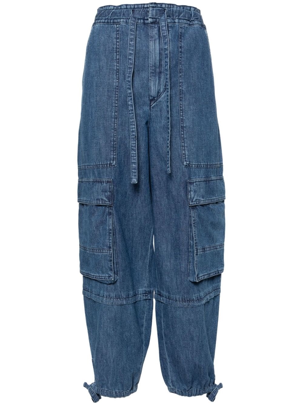 Isabel Marant Étoile Ivy High-rise Wide-leg Jeans In Blue