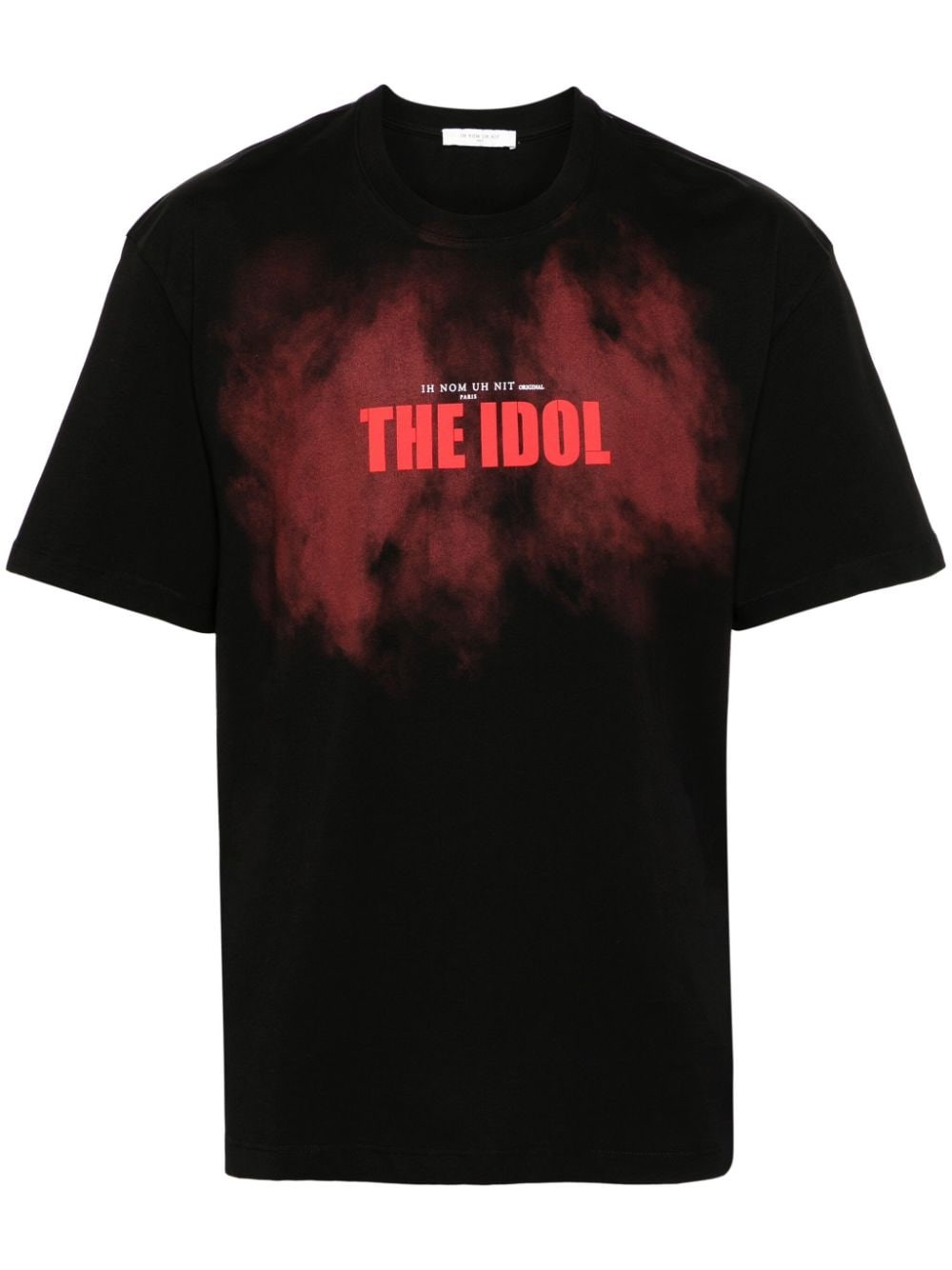 Shop Ih Nom Uh Nit T-shirt The Idol Con Stampa In Black