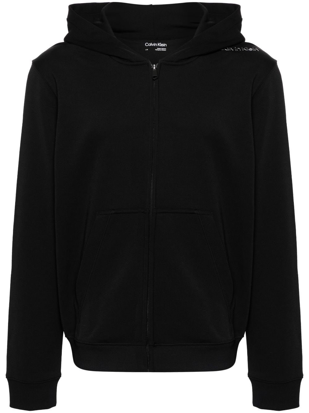 Shop Calvin Klein Sport Felpa Con Logo Gommato In Black