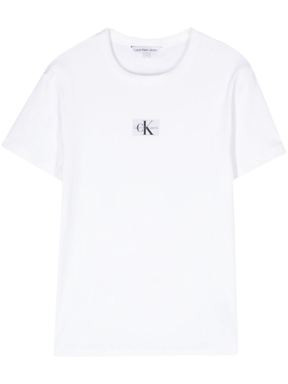 Calvin Klein Jeans Est.1978 T-shirt With Logo In White