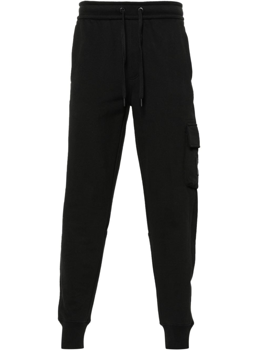 Shop Calvin Klein Jeans Est.1978 Pantaloni Sportivi Con Applicazione In Black