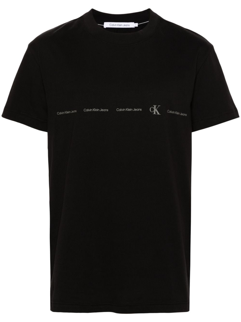 Shop Calvin Klein Jeans Est.1978 Calvin Klein T-shirt Con Stampa In Black