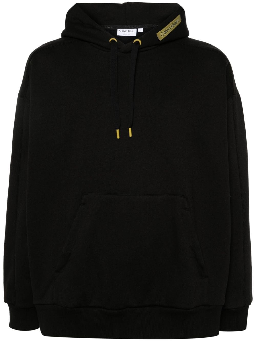 Calvin Klein Appliqué-logo Sweatshirt In Black