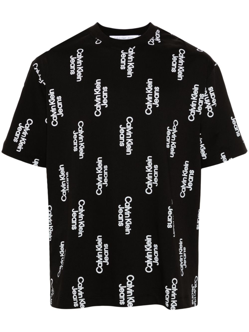 Shop Calvin Klein Jeans Est.1978 T-shirt Con Stampa In Black