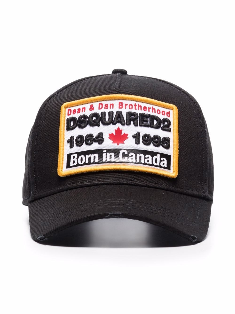 Shop Dsquared2 Cappello Da Baseball Born In Canada In Black