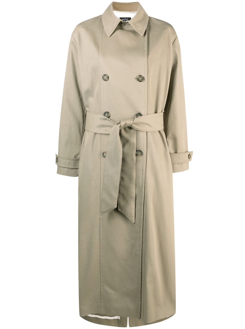 Apc Trench Louise In White
