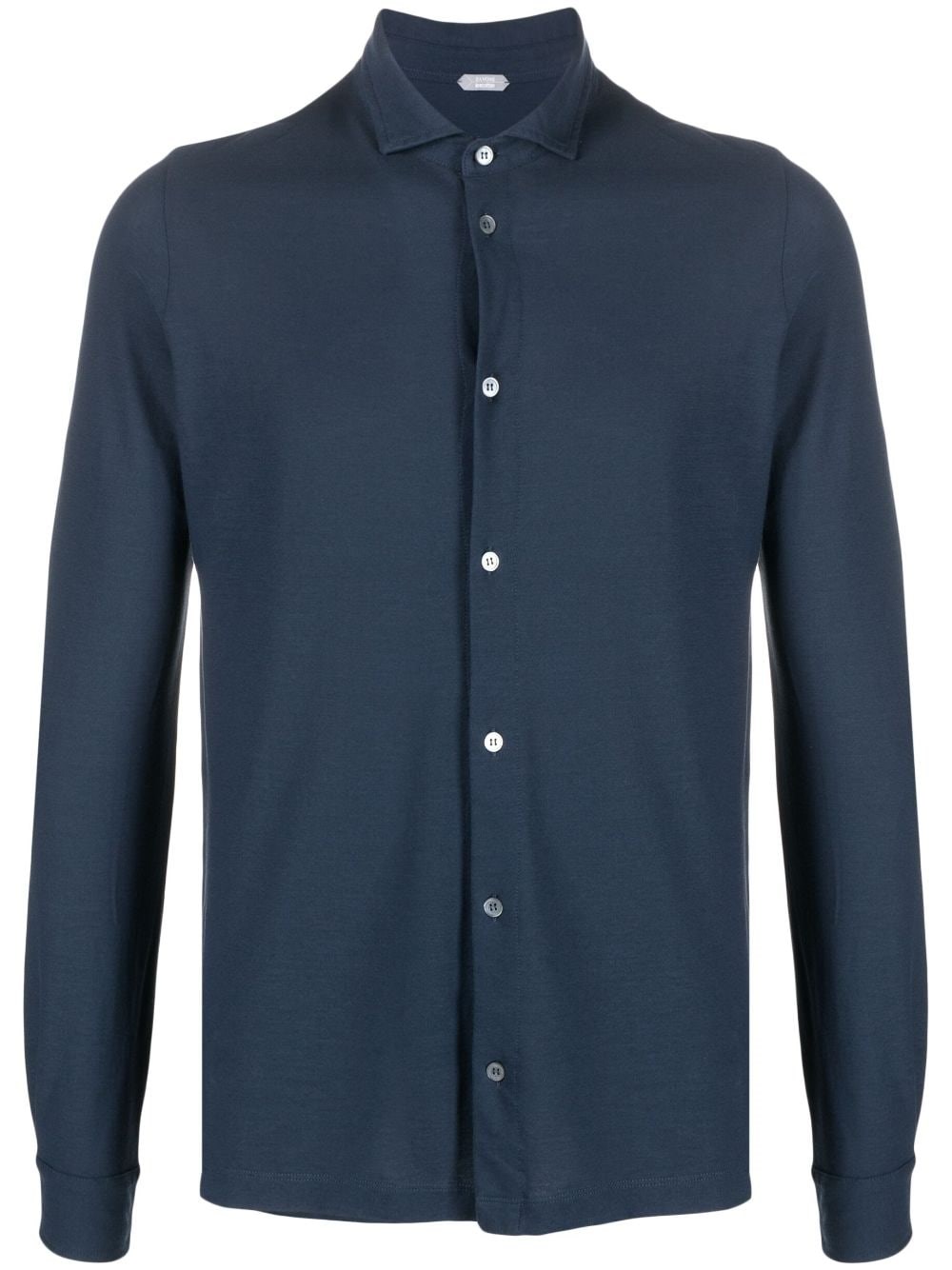 Zanone Camicia A Maniche Lunghe In Blue