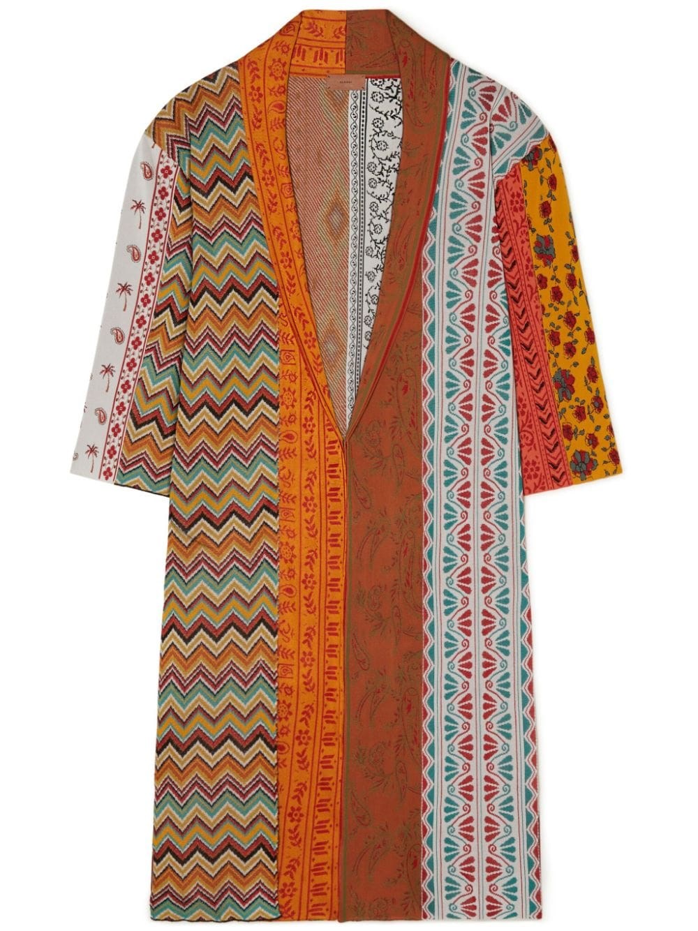 Alanui Scent Of Incense Cardigan Coat In Multi