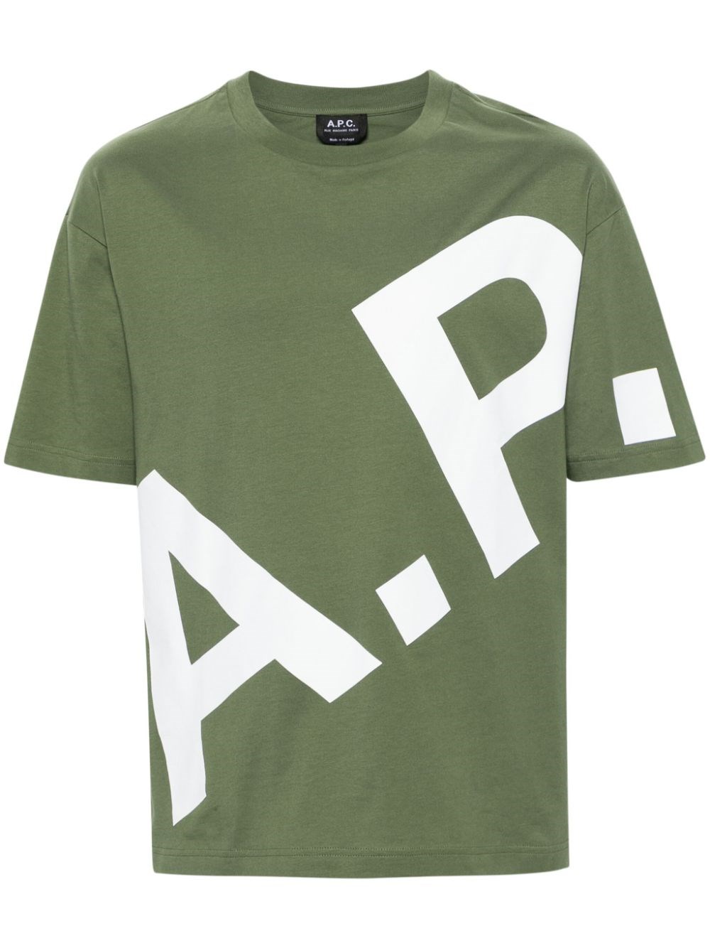 Shop Apc T-shirt Lisandre In Green