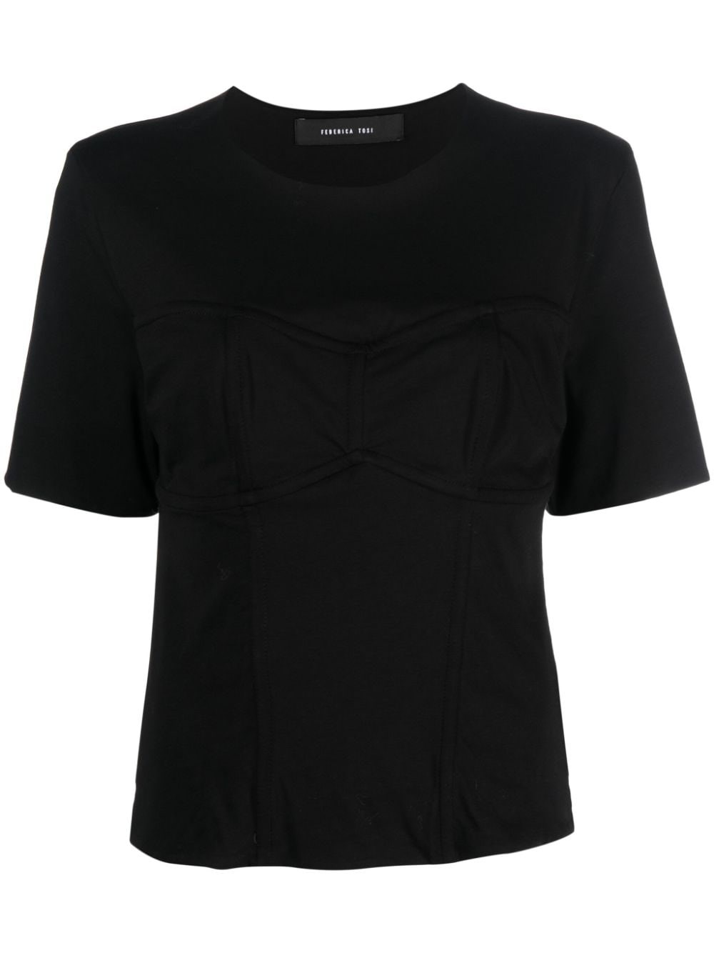 Federica Tosi T-shirt In Black