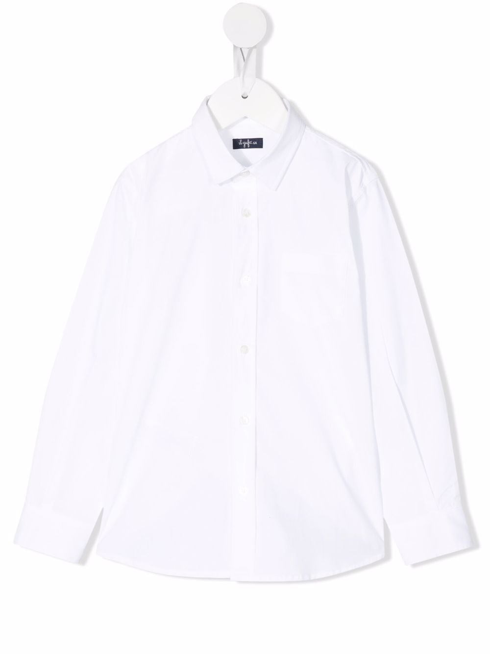 Shop Il Gufo Camicia Con Applicazione In White