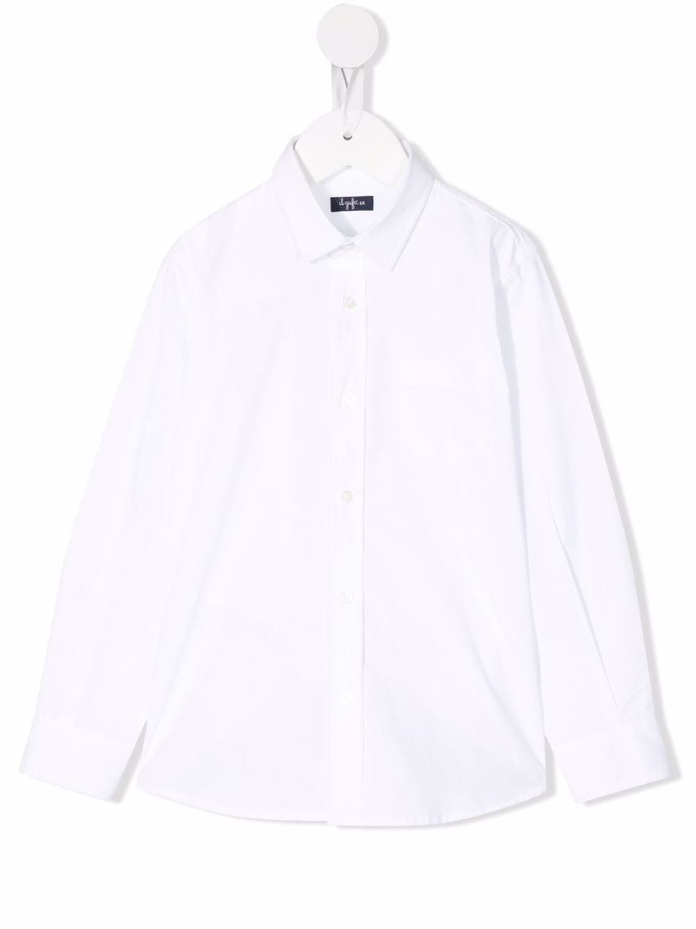 Il Gufo Camicia Con Ricamo In White