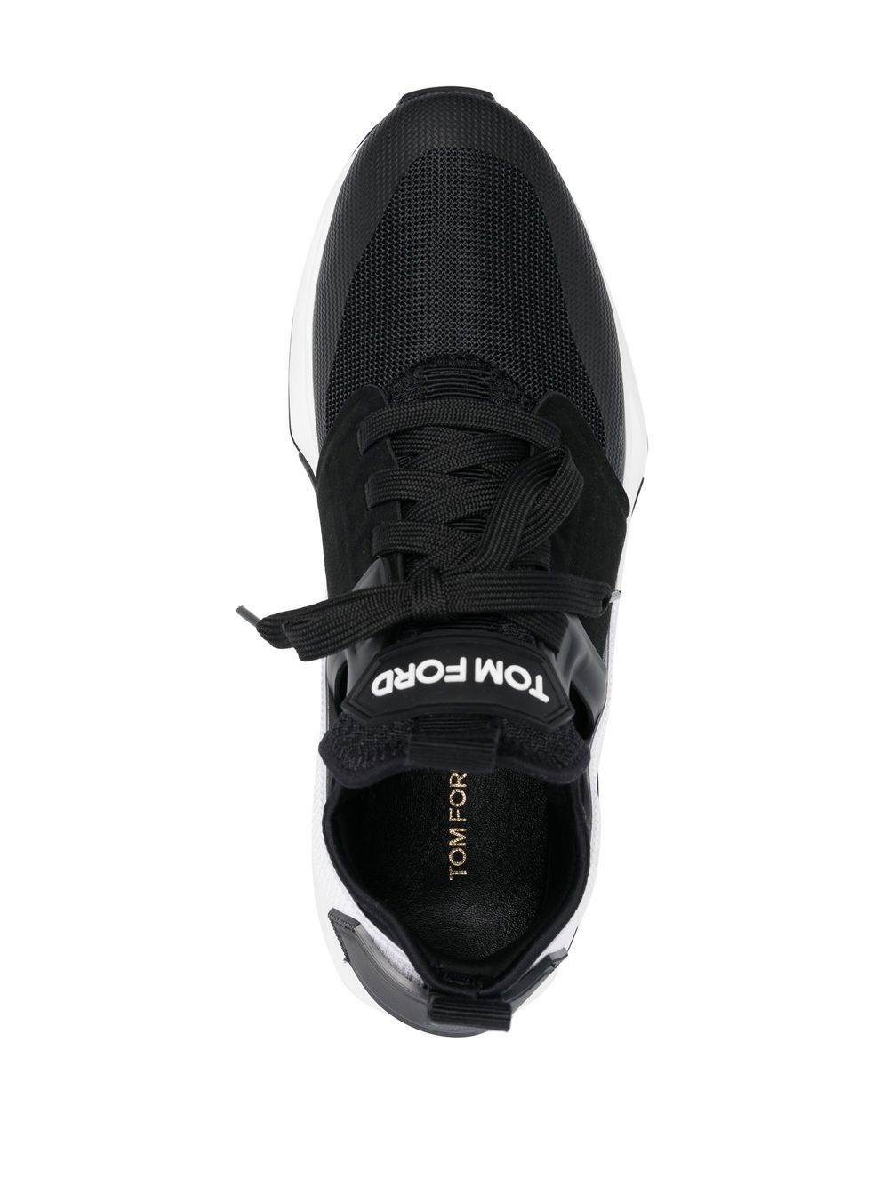Shop Tom Ford Sneakers Con Applicazione In Black