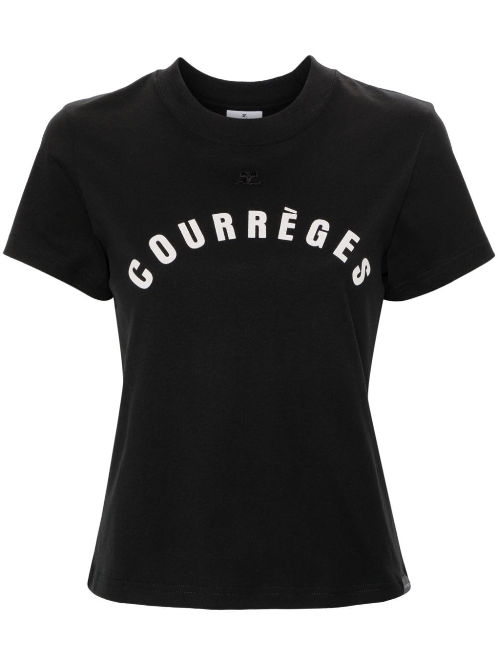 Shop Courrèges T-shirt Ac In Black