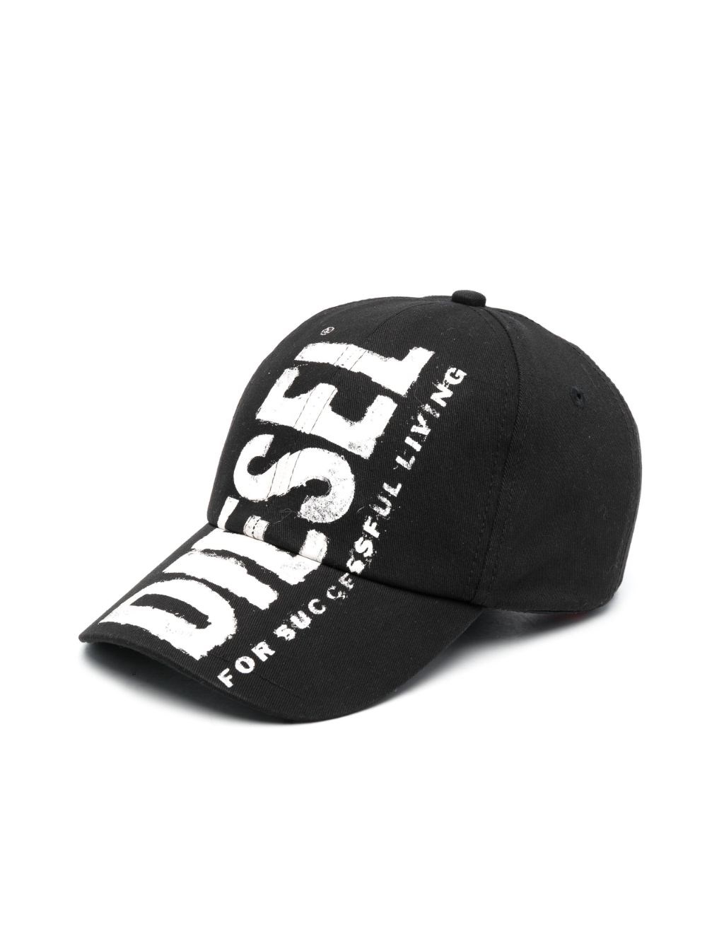 Shop Diesel Kids Cappello Da Baseball C-ewan In Black