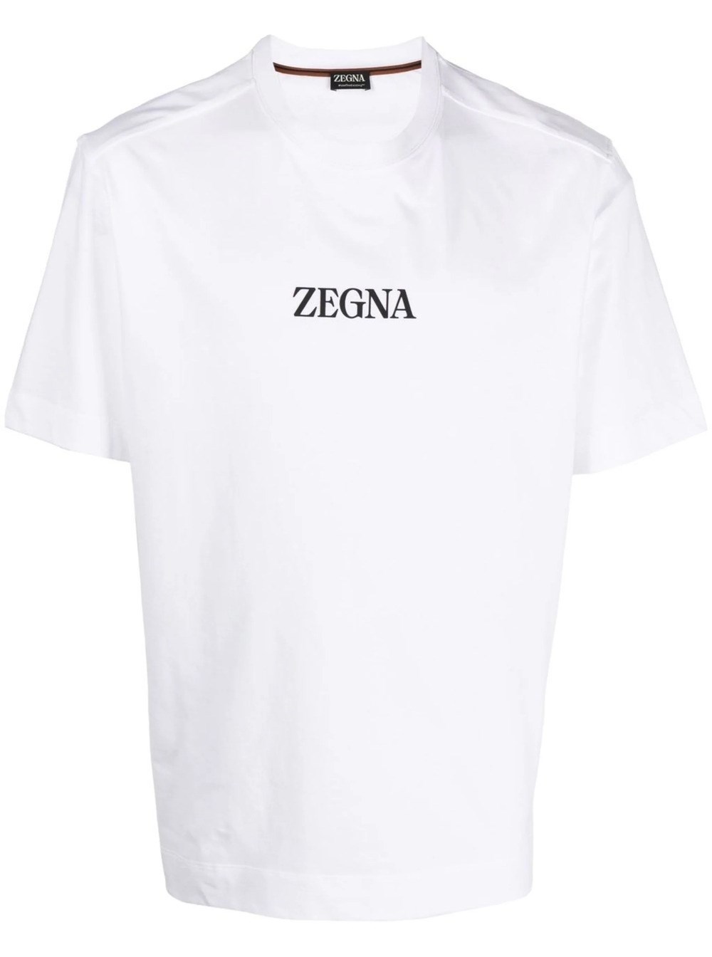 Shop Zegna T-shirt Con Stampa In White