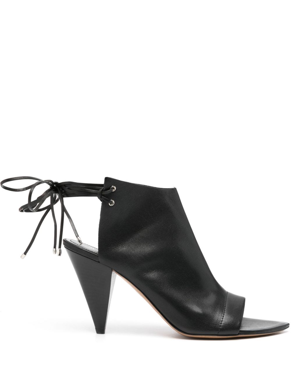 Isabel Marant Dulsy 90mm Leather Sandals In Black