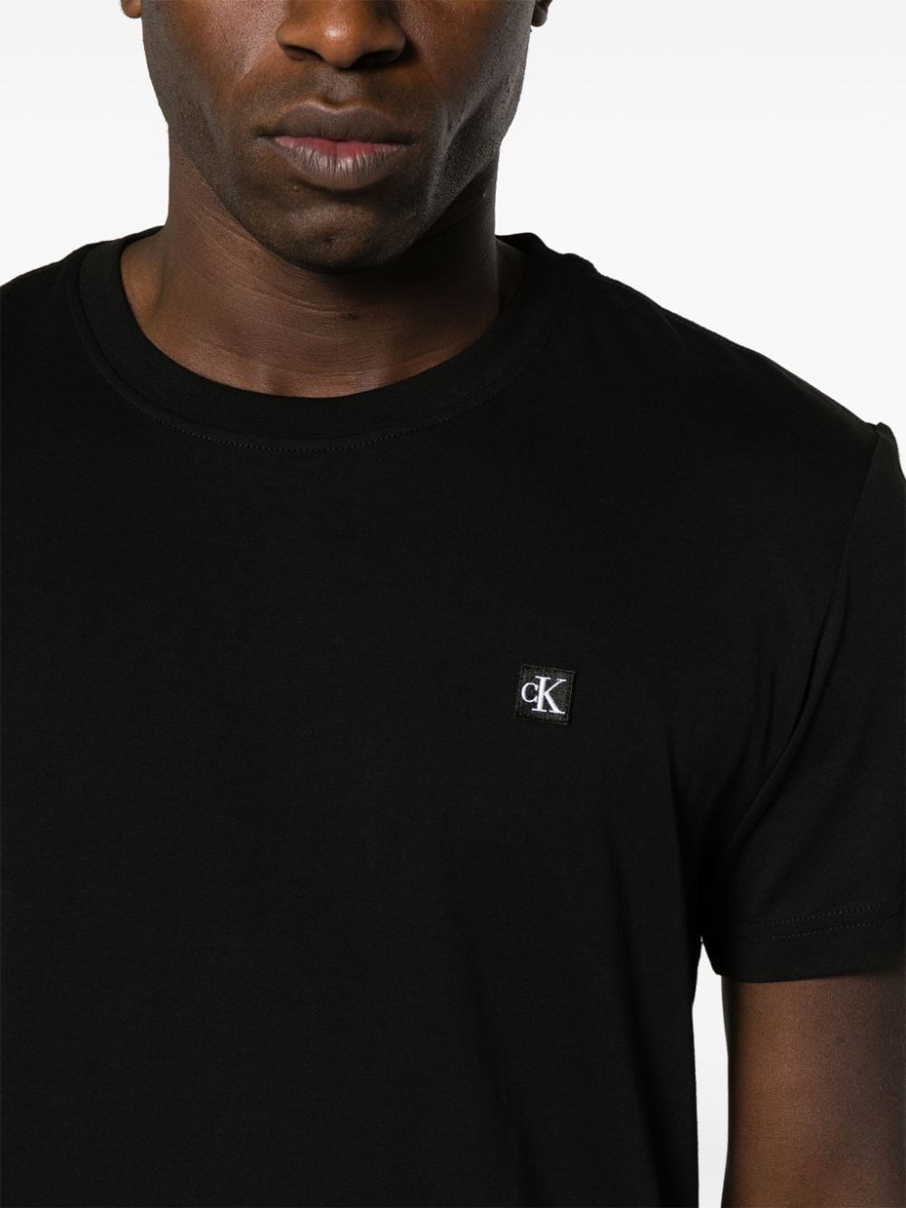 Calvin Klein Jeans Est.1978 Calvin Klein T-shirt Con Applicazione In Black