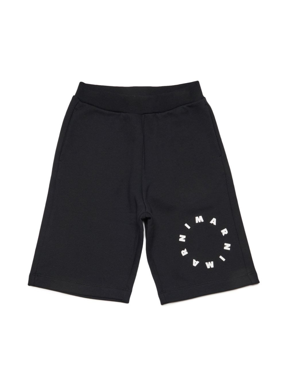Shop Marni Kids Shorts Con Stampa In Black