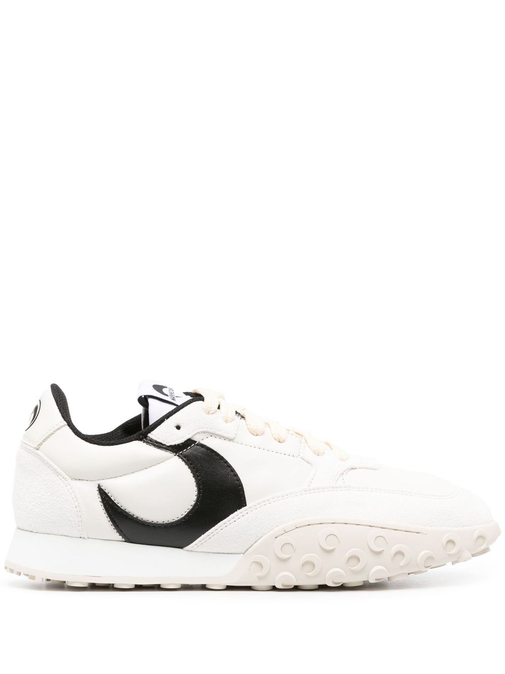 Shop Marine Serre Sneakers Ms-rise 22 In White