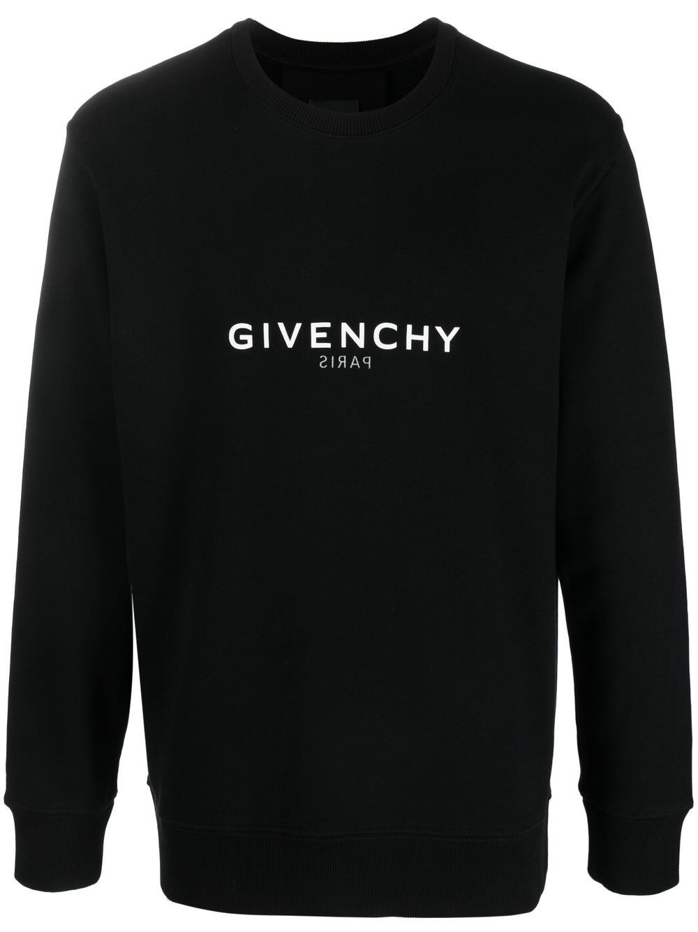 Shop Givenchy Felpa A Maniche Lunghe In Nero