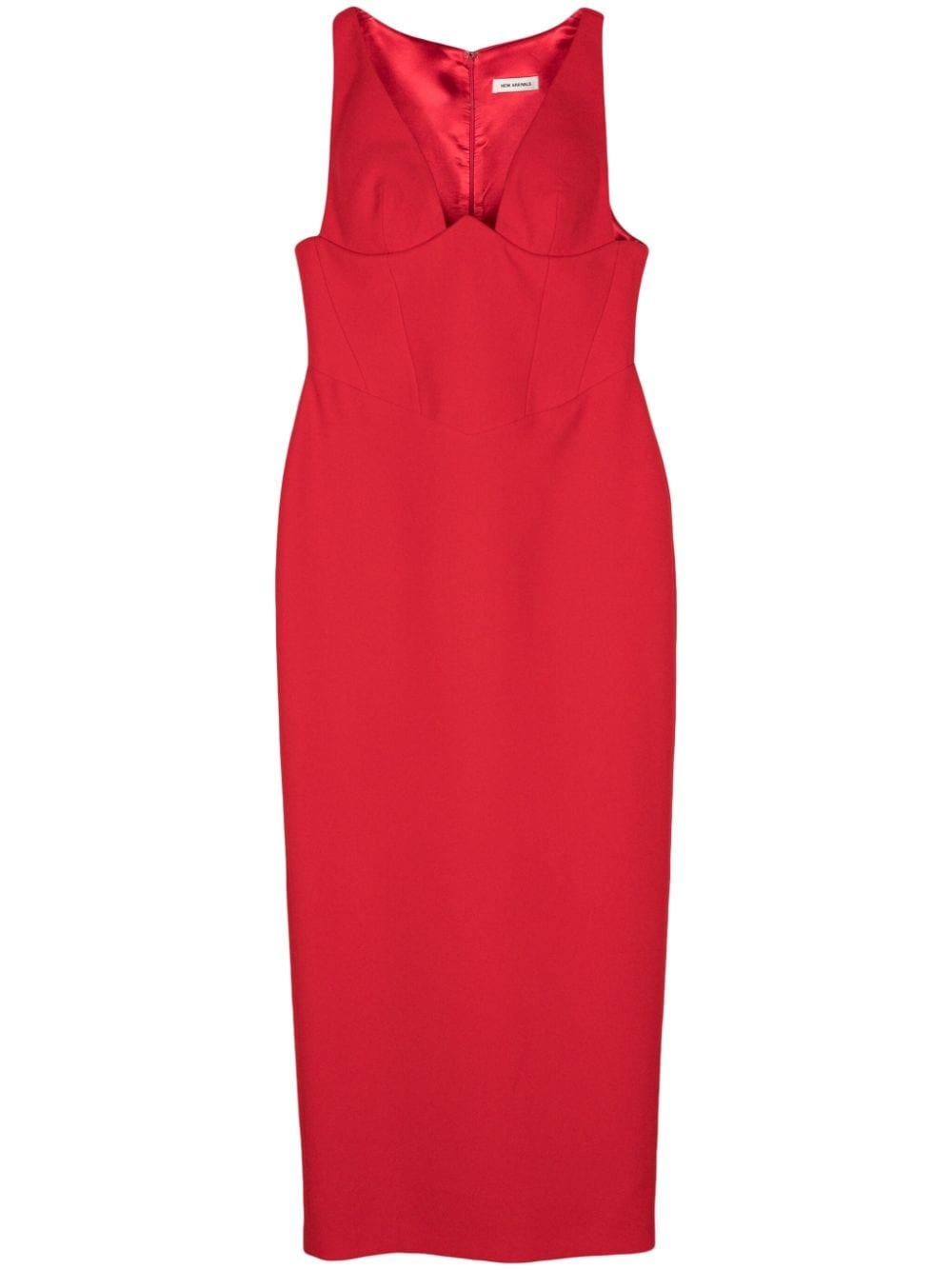 Shop The New Arrivals Abito Lungo Anais In Rosso