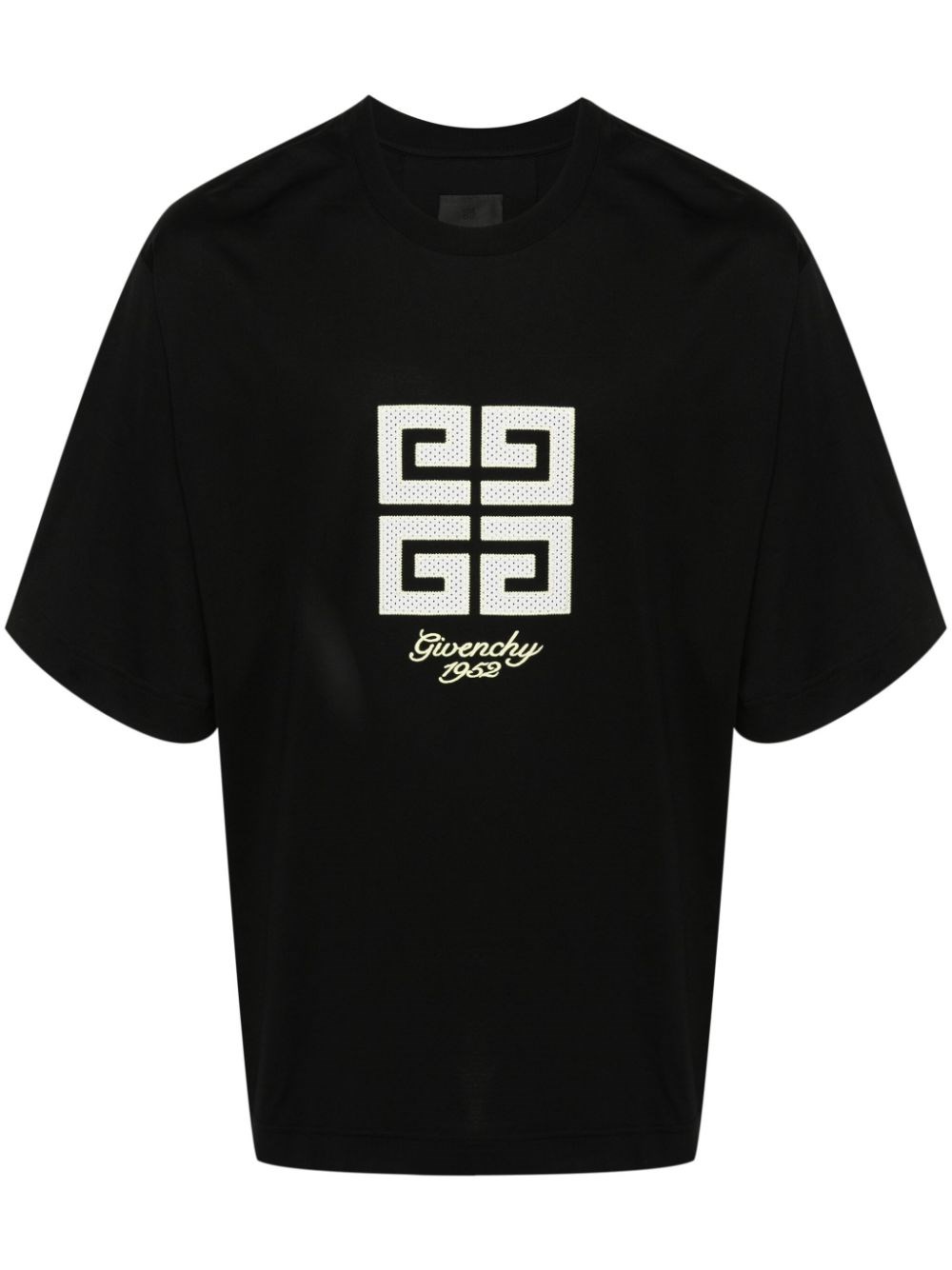 Shop Givenchy T-shirt Con Ricamo In Nero