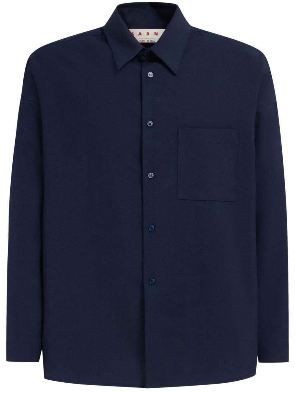 Shop Marni Camicia  In Blu