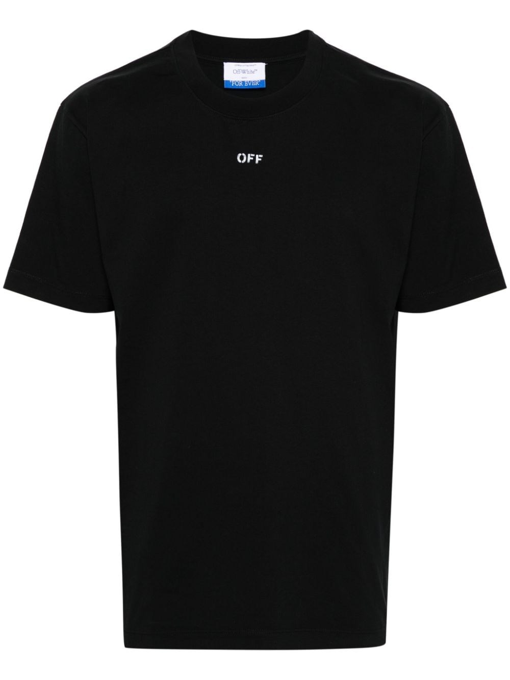 Shop Off-white T-shirt Con Stampa In Nero