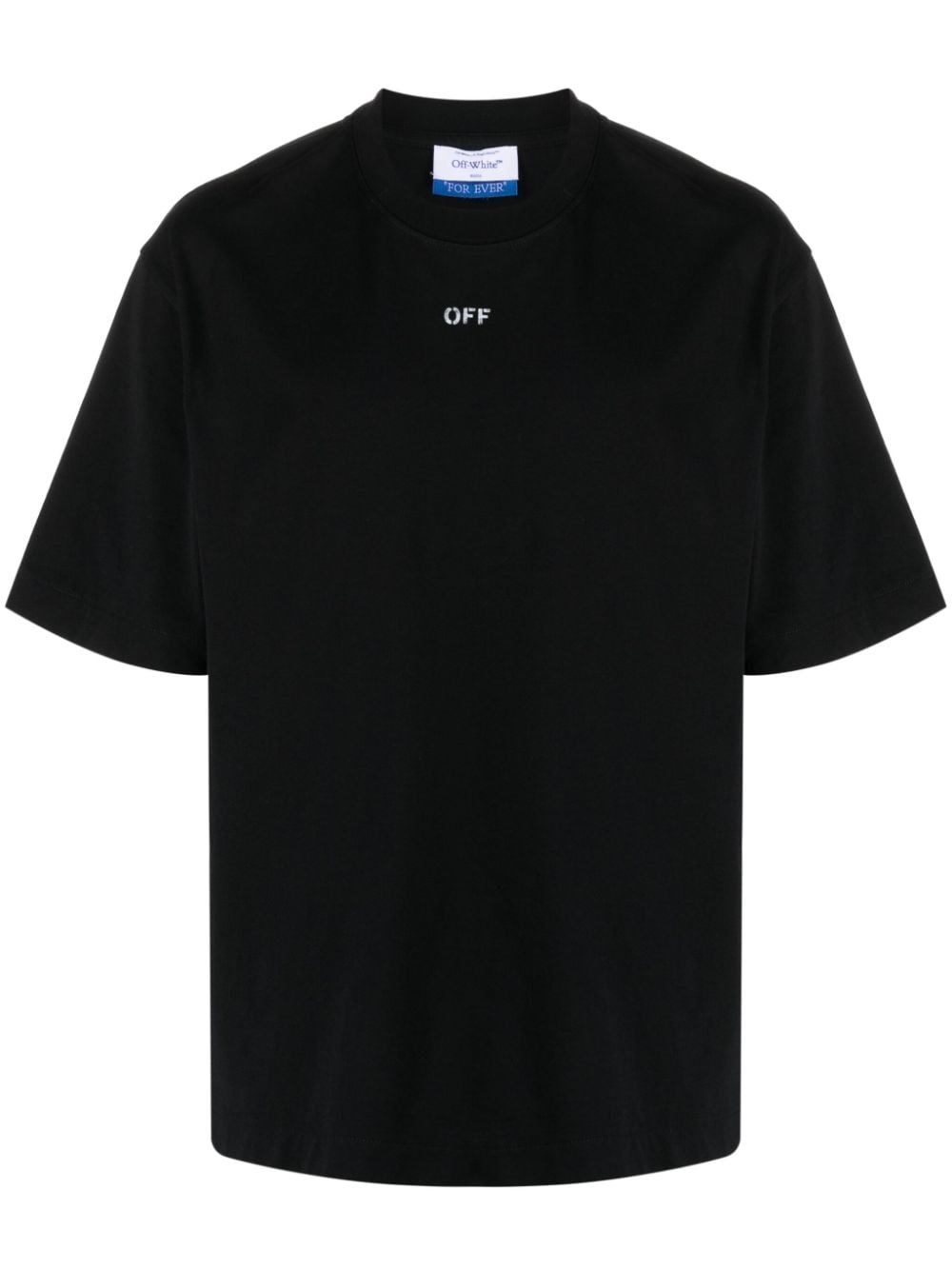 Shop Off-white T-shirt Con Stampa In Nero