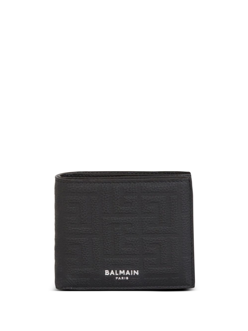 Balmain Portafogli In Pelle  In Black