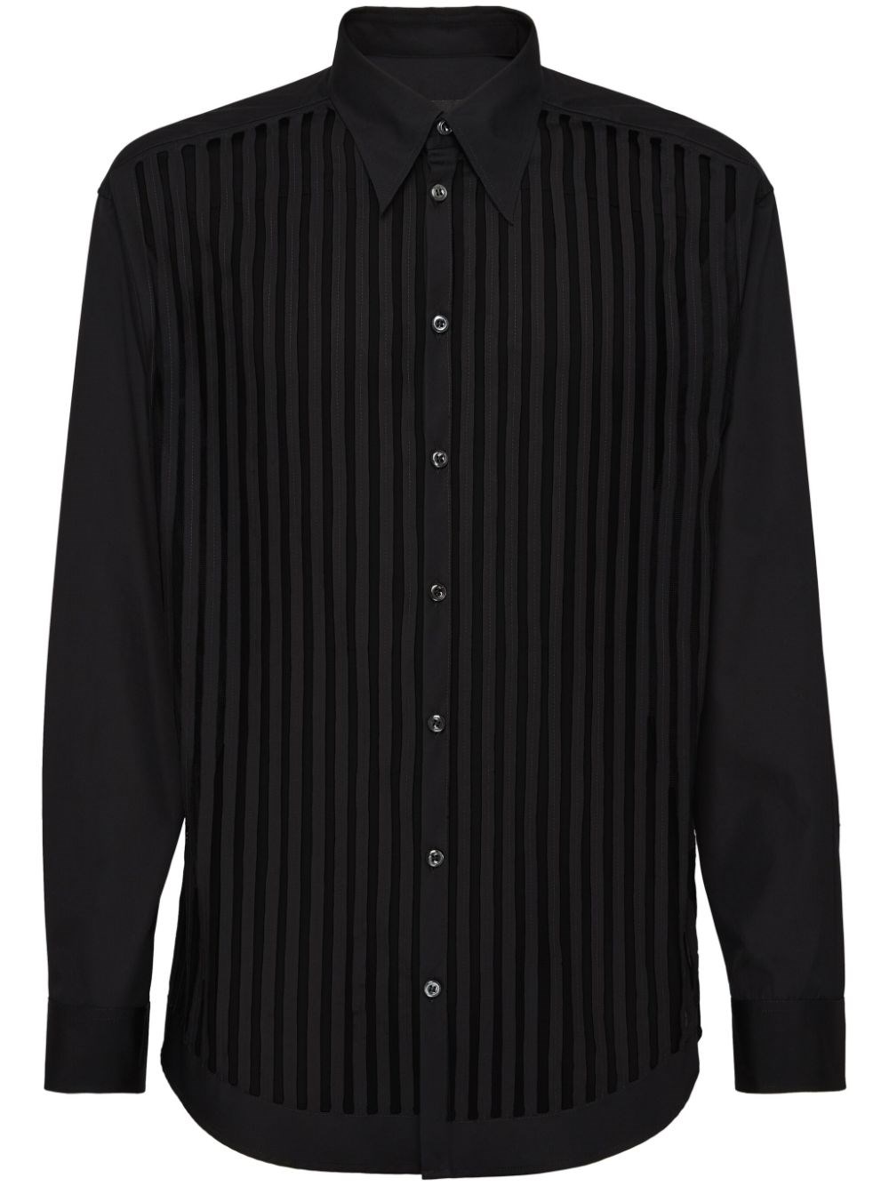 Shop Dsquared2 Camicia A Righe In Nero