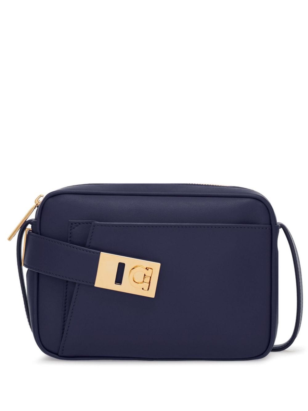 Shop Ferragamo Borsa Camera Case Piccola In Blu